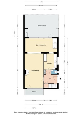 Plattegrond - Van Werschstraat 12, 6369 CL Simpelveld - Van Werschstraat 12 Simpelveld - Begane grond 2D.jpg